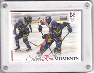  Kos bojuje se Švédem Perssonem  LC Hlinka a Gretzky Cup 2023 Silver Run Moments č.SRM-34