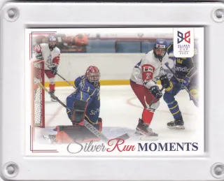  Švédský brankář odolával českým šancím  LC Hlinka a Gretzky Cup 2023 Silver Run Moments č.SRM-37