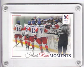  I přes porážku 2:4, Češi postupují dál  LC Hlinka a Gretzky Cup 2023 Silver Run Moments č.SRM-42