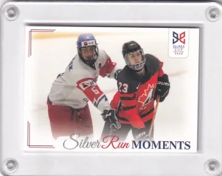  Češi ve finále čelili Kanadě  LC Hlinka a Gretzky Cup 2023 Silver Run Moments č.SRM-46