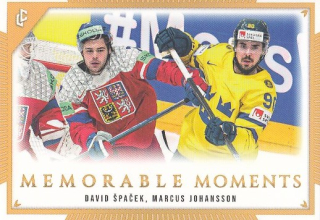 David Špaček , Marcus Johansson  LC Memorable Moments 2024 Řadovka č.61