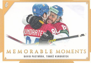 David Pastrňák , Tomáš Kundrátek  LC Memorable Moments 2024 Řadovka č.79