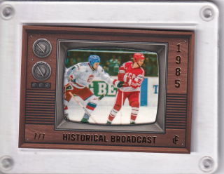 František Musil, Vjačeslav Bykov LC MS 1985 Historial Broadcast Matt Gold /7 č.HB-15