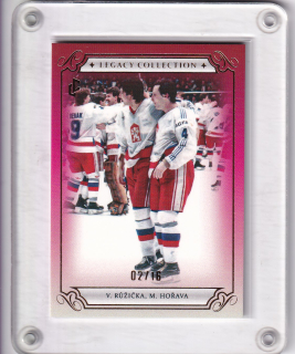 Vladimír Růžička, Miloslav Hořava LC MS 1985 Red /16 č.LC-58