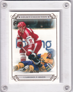 Igor Larionov, Peter Gradin LC MS 1985 White /20 č.LC-79