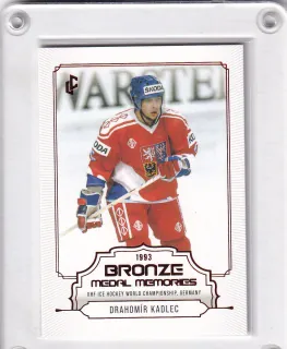 Kadlec Drahomír LC Bronze Medal 1993 2023 Red /49 č.6