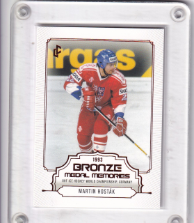 Hosták Martin LC Bronze Medal 1993 2023 Red /49 č.20