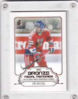 Doležal Jiří LC Bronze Medal 1993 2023 Red /49 č.22