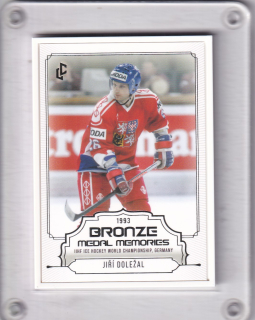 Doležal Jiří LC Bronze Medal 1993 2023 White Frame /9 č.22