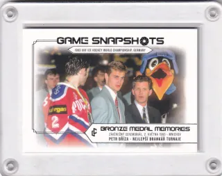 Petr Bříza  LC Bronze Medal 1993 2023 Game Snapshot Platinum /50 č.GS-04