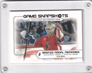 Petr Bříza  LC Bronze Medal 1993 2023 Game Snapshot Platinum /50 č.GS-08