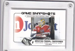 Petr Bříza  LC Bronze Medal 1993 2023 Game Snapshot Platinum /50 č.GS-09