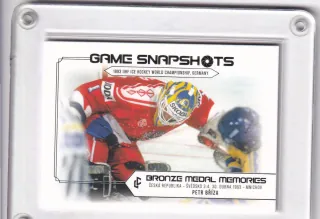 Petr Bříza  LC Bronze Medal 1993 2023 Game Snapshot Platinum /50 č.GS-10
