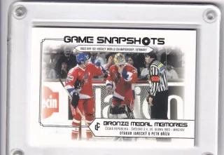 Petr Bříza, Otakar Janecký  LC Bronze Medal 1993 2023 Game Snapshot Platinum /50 č.GS-11
