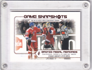 Petr Bříza, Otakar Janecký  LC Bronze Medal 1993 2023 Game Snapshot Red /25 č.GS-11