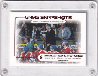 Ivan Hlinka  LC Bronze Medal 1993 2023 Game Snapshot Red /25 č.GS-15