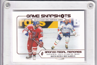 Martin Hosták, Mike DeAngelis   LC Bronze Medal 1993 2023 Game Snapshot Red /25 č.GS-16