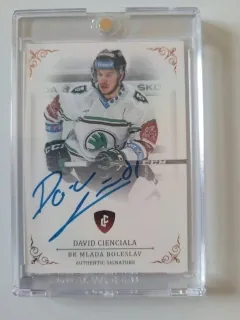 Cienciala David LC Rekordy ELH 2023 Authentic Signature /13 č.6