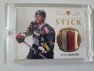 Nedvěd Petr LC Rekordy ELH 2023 Game Used Stick /20 č.GUS-16