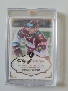 Hlinka Jaroslav LC Rekordy ELH 2023 Play Off Gold /20 č.PPC-02