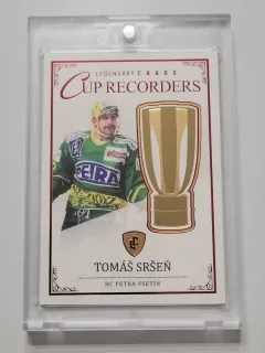 Sršeň Tomáš LC Rekordy ELH 2023 Cup Recorders Red /10 č.CR-08