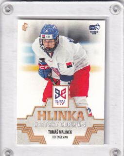 Malínek Tomáš LC Reprezentace 2025 I.série Hlinka Gretzky Cup 2024 č.HGC-01