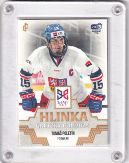 Poletín Tomáš LC Reprezentace 2025 I.série Hlinka Gretzky Cup 2024 č.HGC-12