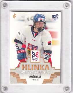 Pekař Matěj LC Reprezentace 2025 I.série Hlinka Gretzky Cup 2024 č.HGC-17
