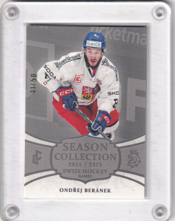 Beránek Ondřej LC Reprezentace 2025 I.série Swiss Hockey Games 2024 Platnium /50 č.SHG-10
