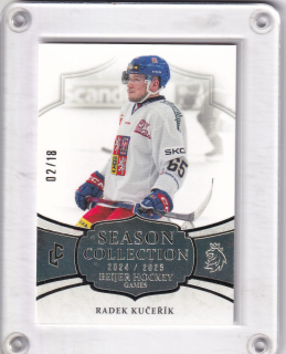 Kučeřík Radek LC National Team 2005 II.série Beijler Games 2025 col.v Platinum /18 č.BHG-06