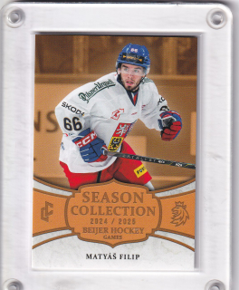 Filip Matyáš LC Reprezentace 2025 II.série Beijer Hockey Games Gold č.BHG-20