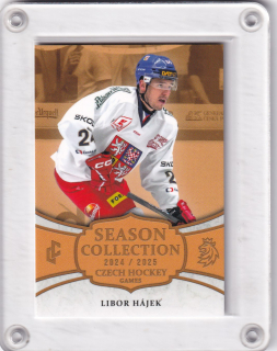 Hájek Libor LC Reprezentace 2025 II.série Czech Hoceky Games  Gold č.CHG-05
