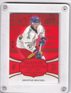 Reichel Kristian LC Reprezentace 2025 II.série Czech Hoceky Games Red /15 č.CHG-18