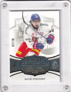 Stránský Matěj LC National Team 2005 II.série Czech Games 2025 col.v Platinum /18 č.CHG-22