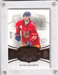 Kovařčík Michal LC National Team 2005 II.série Czech Games 2025 col.v Gold /22 č.CHG-24