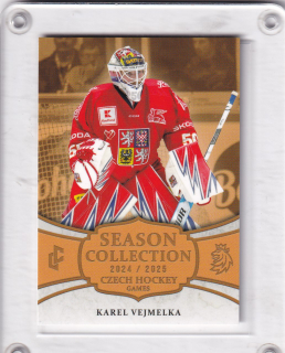 Vejmelka Karel LC Reprezentace 2025 II.série Czech Hoceky Games Gold č.CHG-32