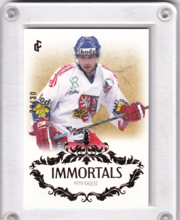 Kadlec Petr LC National Team 2005 II.série Immortals Gold /30 č.IM-29