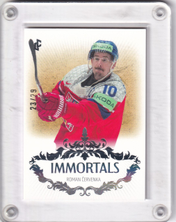 Červenka Roman LC Reprezentace 2025 II.série Immortals Neon /29 č.IM-33