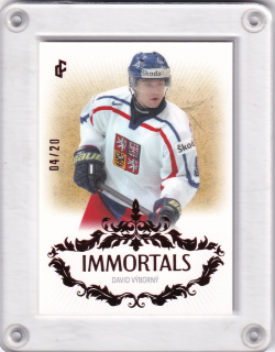Výborný David LC National Team 2005 II.série Immortals Red /20 č.IM-40