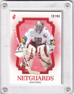 Svoboda Adam LC Reprezentace 2025 II.série Netguards Red /40 č.NG-17