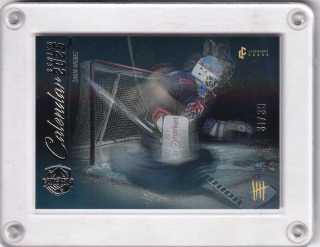 Hrubec Šimon LC Saves Help Calander  2025 Calandar Series Platinum Rainbow /39 č.CS-11