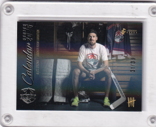 Stezka Aleš LC Saves Help Calander  2025 Locker Room Variation Platinum Rainbow /39 č.CSL-10