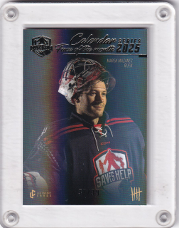 Mazanec Marek LC Saves Help Calander  2025 Face of the Month Platinum Rainbow /39 č.FOM-10