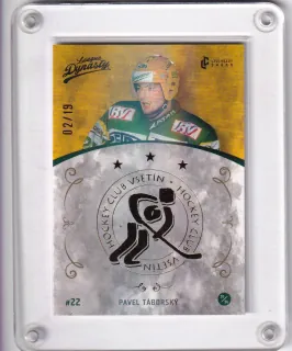 Táborský Pavel LC League Dynasty  2021 Gold Rainbow x/19 č.47