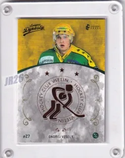 Veselý Ondřej LC League Dynasty  2021 Cooper 1of77 č.144