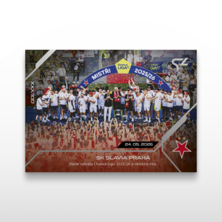 SK Slavia Praha - Mistr ligy  SportZoo Chance liga 2054 Live PŘEDPRODEJ č.L-055