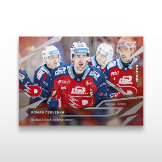 Červenka Roman SportZoo Tipsport 2026 Live PŘEDPRODEJ č.L-051
