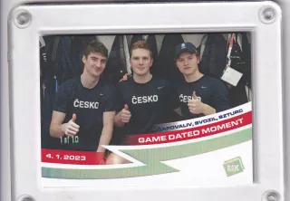  Matyáš Šapovaliv, Stanislav Svozil, Gabriel Szturc MK Reprezentace 2023 Gold 1 of 10 č.143