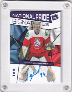 Langhamer Marek MK Reprezentace 2023 National Pride Signatures /46 č.NPS-11