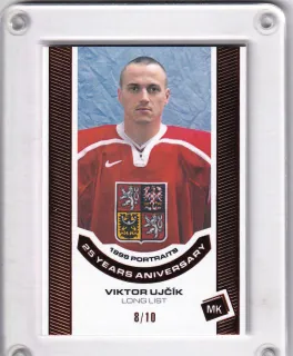 Ujčík Viktor MK Reprezentace 2023 1998 Portraits - 25 years aniversary BRONZE xx/10 č.P-35